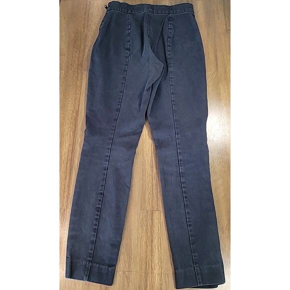 Everlane Side‑Zip Black Cropped High‑Waist Trouser Women’s 0 – EUC - Picture 4 of 10